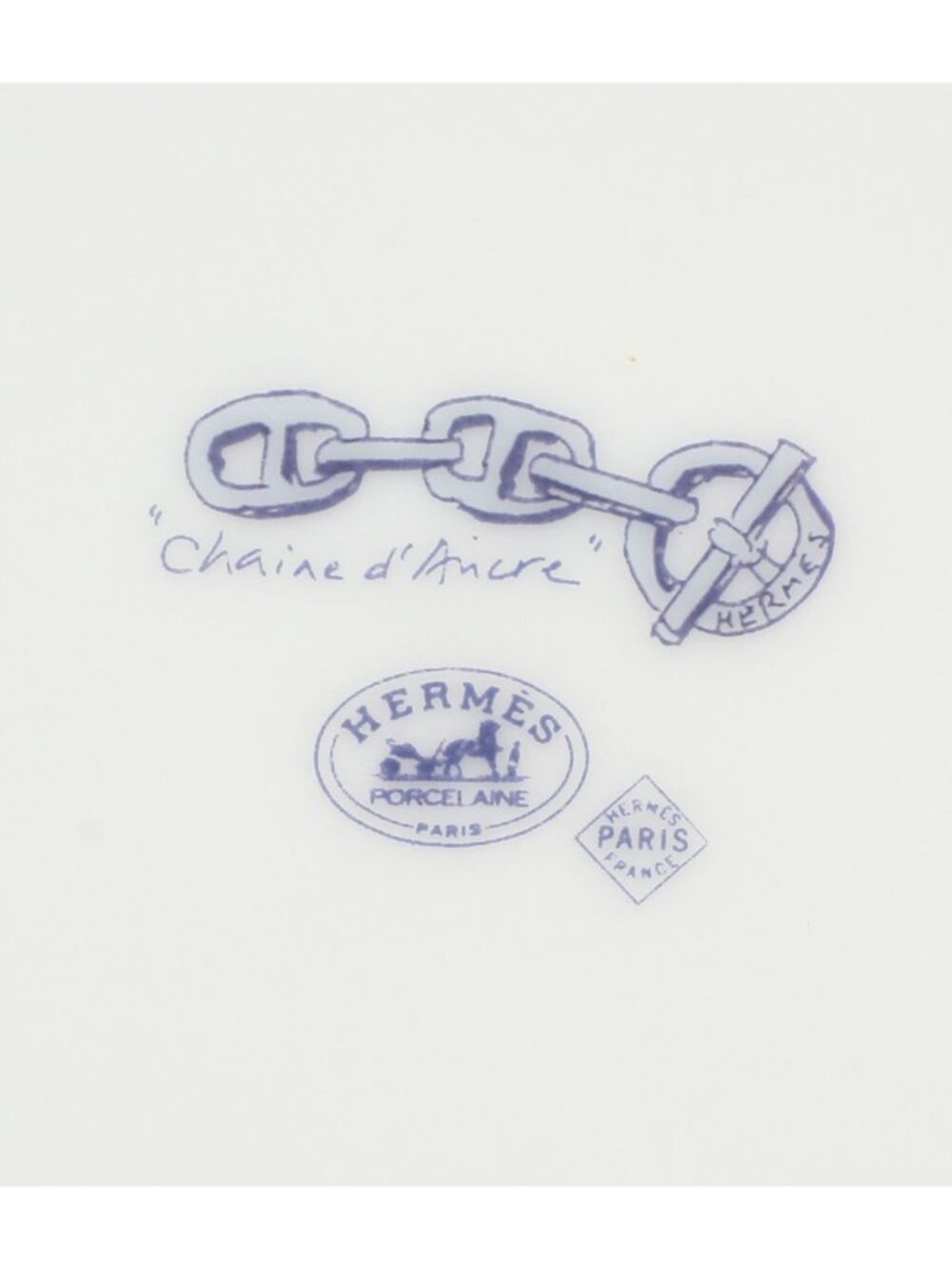 Hermes Plate 22 Chaine D'ancre - Picture 3 of 4